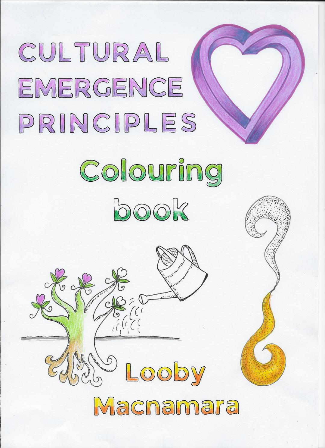 cultural emergence colouring book