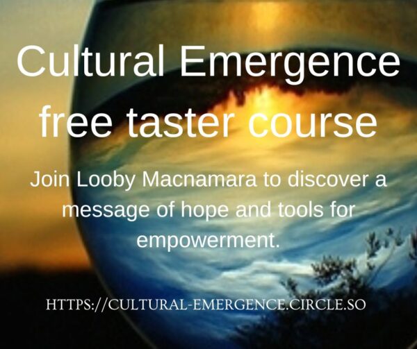 Cultural Emergence Taster course flyer